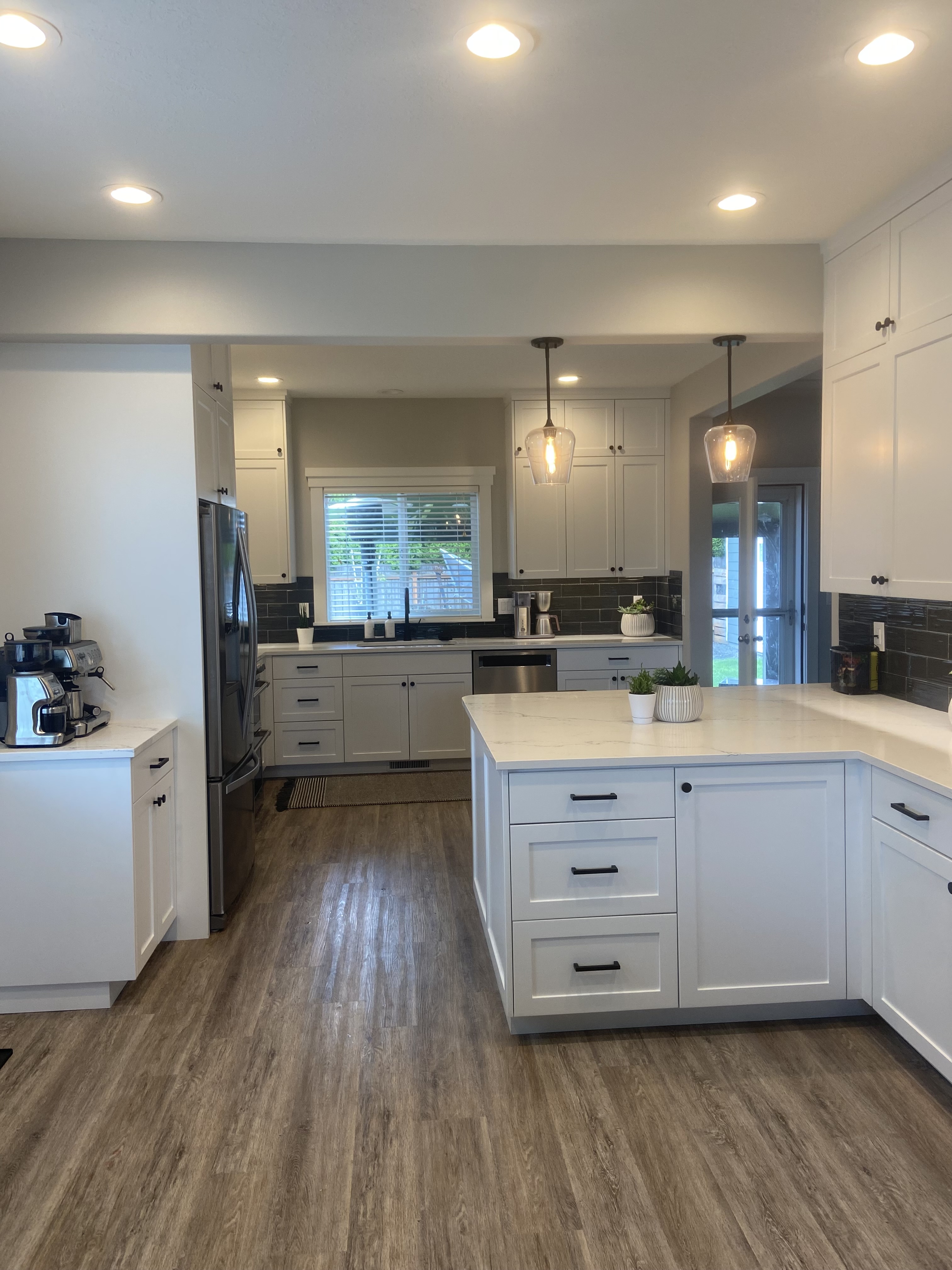 Kitchen remodel hero view